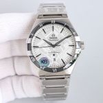 Omega 5th Constellation Mereorite 41MM 8900/8901 Movement Stainless Steel Strap Date Window Watch